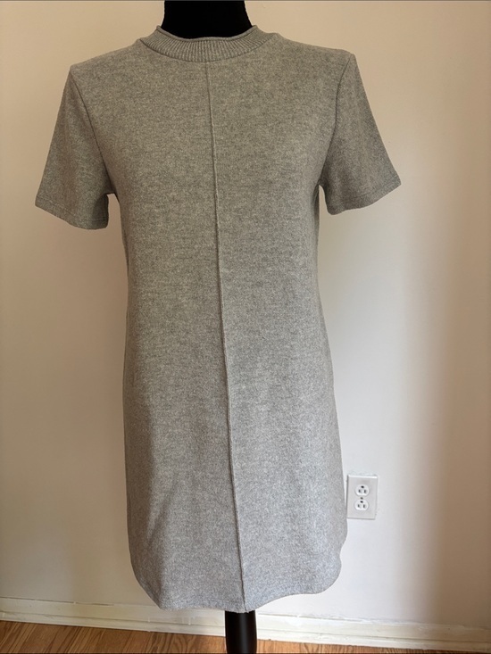 Zara Dresses & Skirts - ZARA sweater dress sheathe S gray LIKE NEW